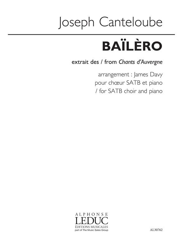 Baïlèro (Chants d'Auvergne)