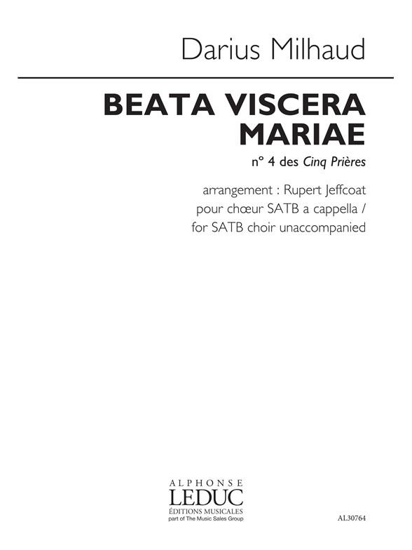 Beata Viscera Mariae