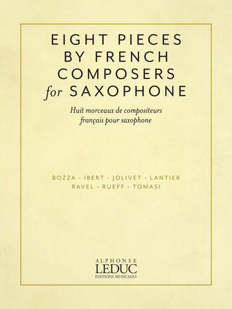 Eight Saxophone Pieces by French Composers