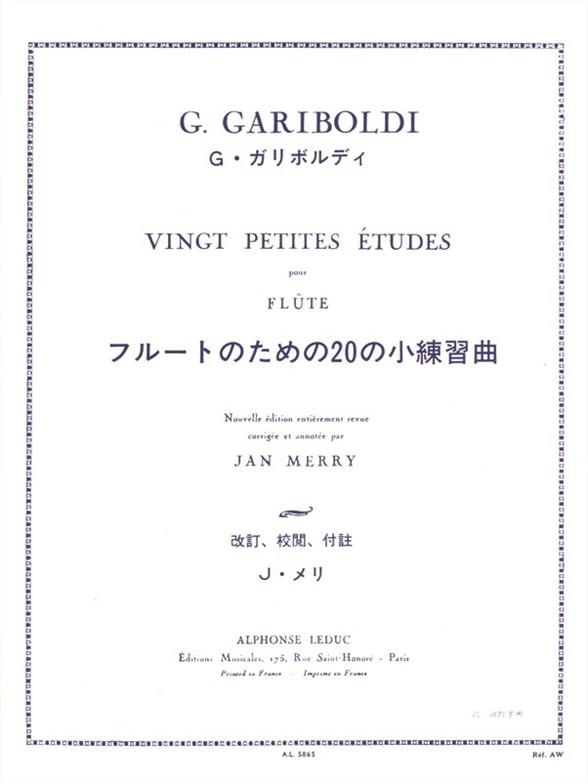 Giuseppe Gariboldi: 20 Petite Etudes Op.132