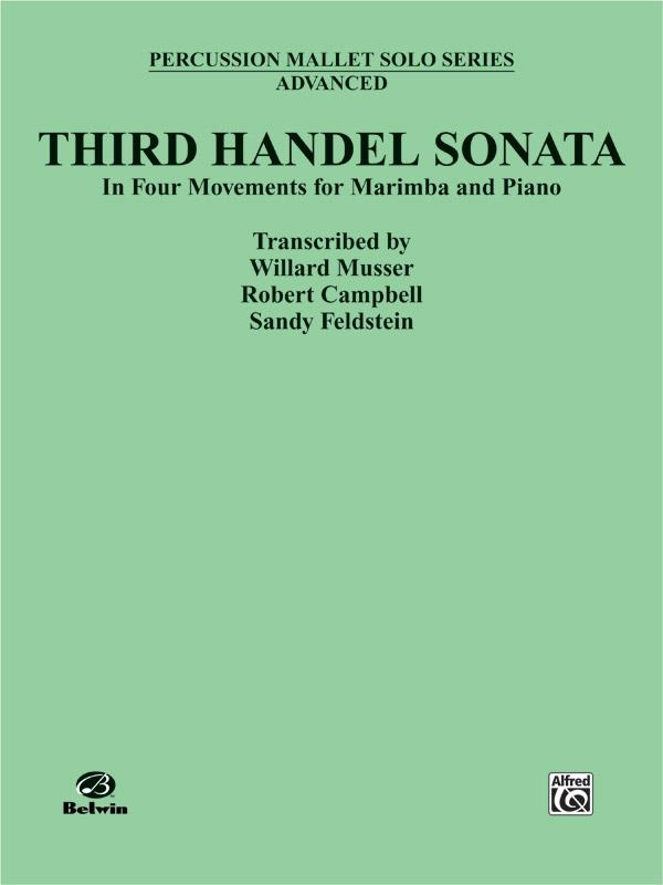 Third Handel Sonata For Marimba and Piano