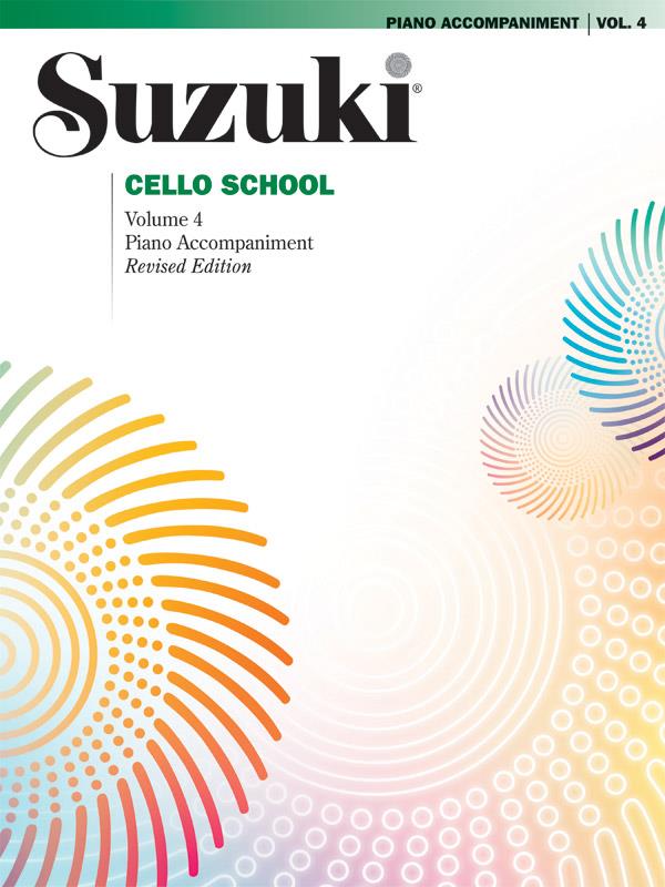 Suzuki Cello School Pianobegeleiding Volume 4 (Revised)