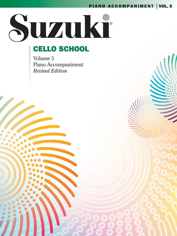 Suzuki Cello School Pianobegeleiding Volume 5 (Revised)