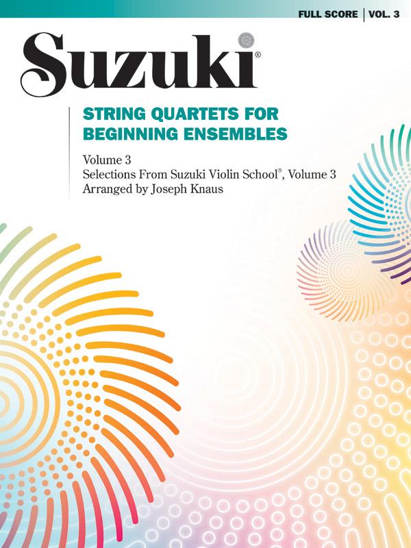String Quartets fuer Beginning Ensembles, Volume 3