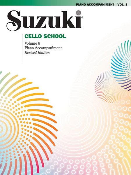 Suzuki Cello School Pianobegeleiding Volume 8 (Revised)