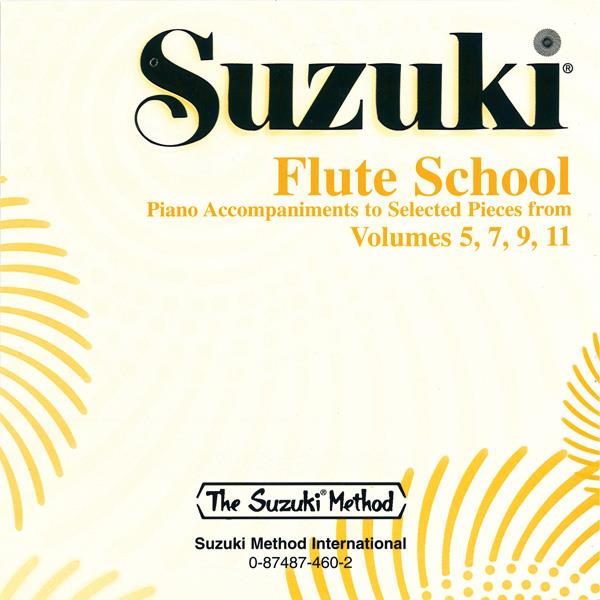 Suzuki Flute School CD, Vol. 5, 7, 9 & 11 Pno Acc.
