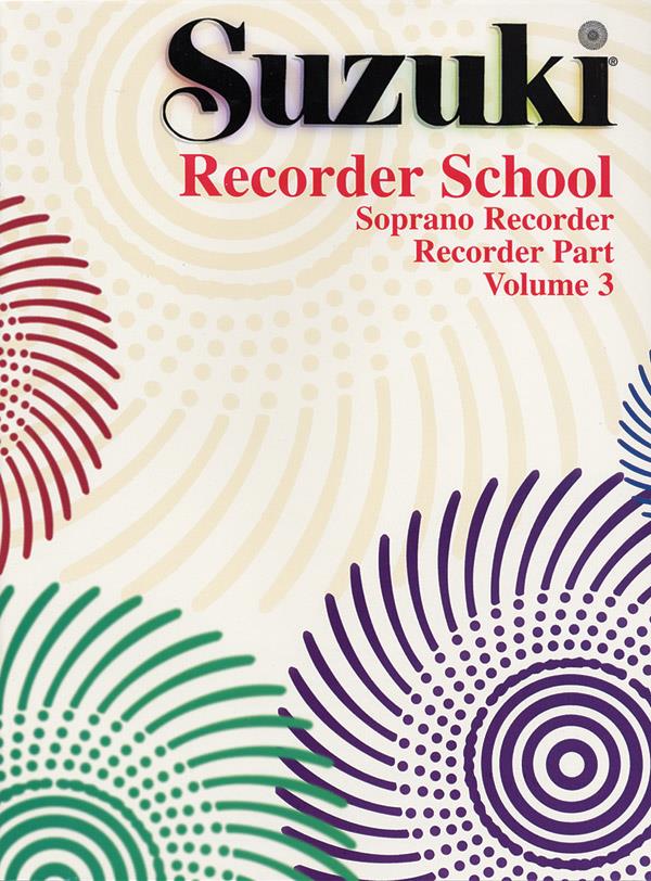 Suzuki Recorder School For Soprano Recorder Vol. 3