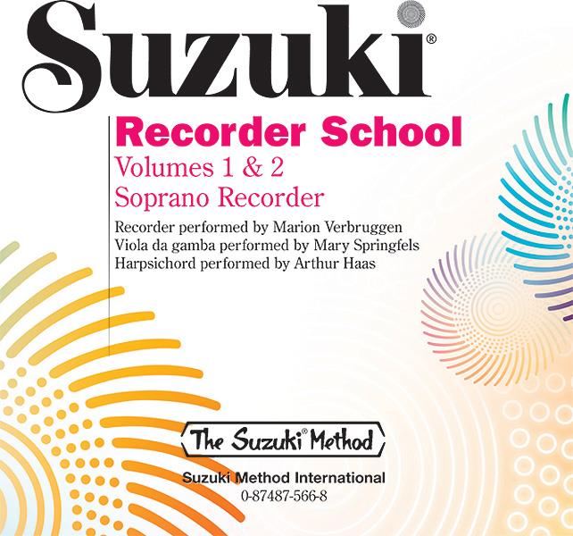Suzuki Recorder School Soprano Rec. CD, Vol. 1 & 2