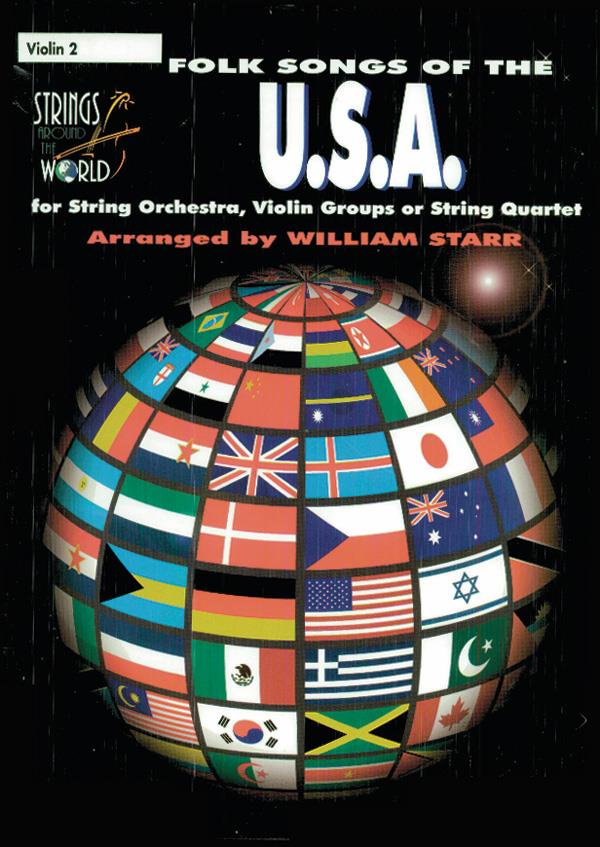 Strings Around the World: Folk Songs of the U.S.A.