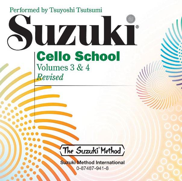 Suzuki Cello School CD Volume 3 & 4