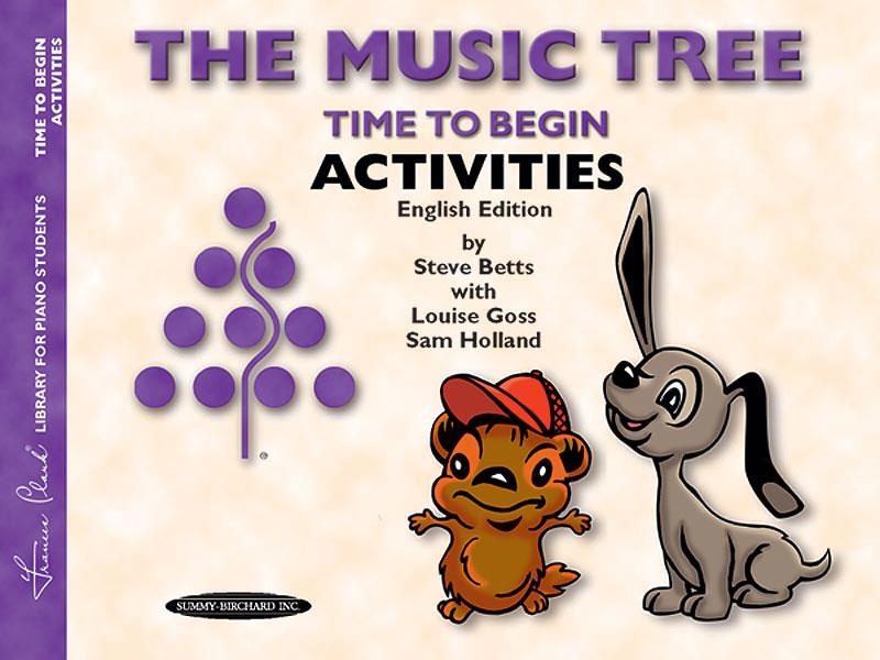 English Edition Activities Book, Time to Begin