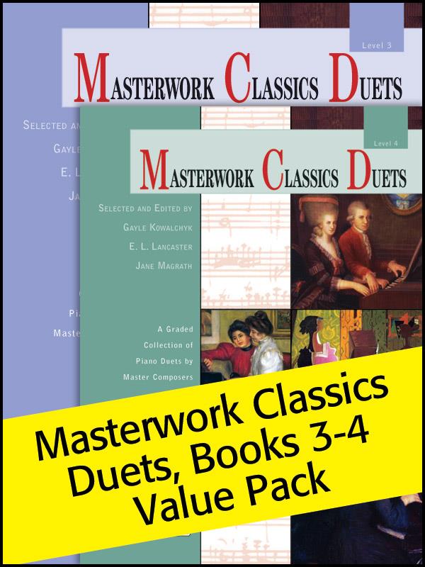 Masterwork Classics Duets, Levels 3-4 Value Pack