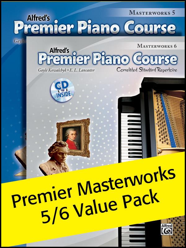 Premier Piano Course: Masterworks, Books 5-6