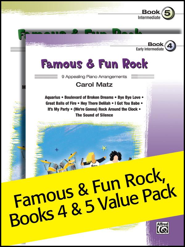 Famous & Fun Rock 4-5 Value Pack