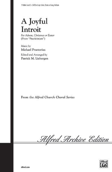 Michael Praetorius: A Joyful Introit (SATB)