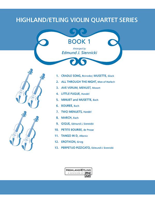 Highland/Etling Violin Quartet Series: Set 1