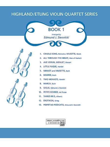 Highland/Etling Violin Quartet Series: Set 1