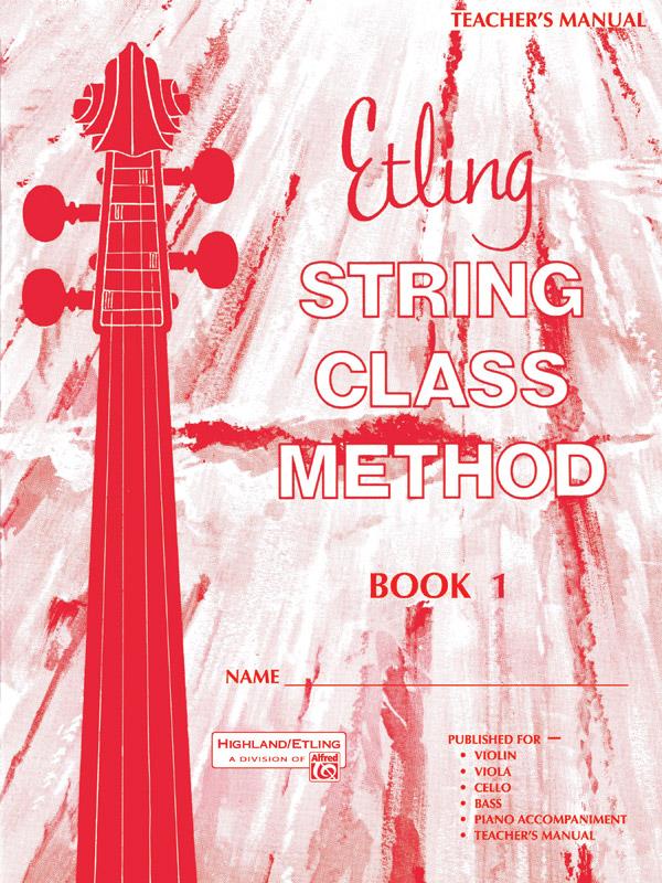 Etling String Class Method, Book 1