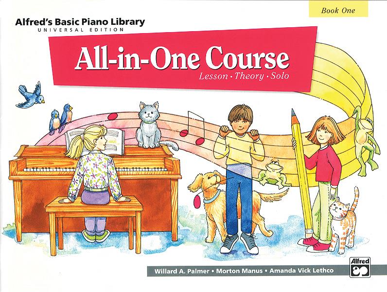 Alfreds Basic Piano Library All-In-One Course - Book 1