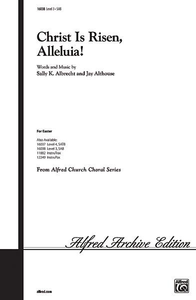 Christ Is Risen, Alleluia! (SAB)