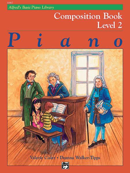 Alfred's Basic Piano Course: Composition Book 2