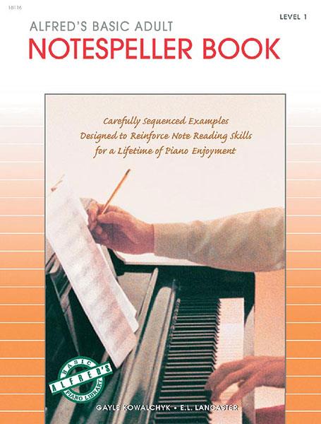 Alfreds Basic Adult Piano Course - Notespeller Book Level 1