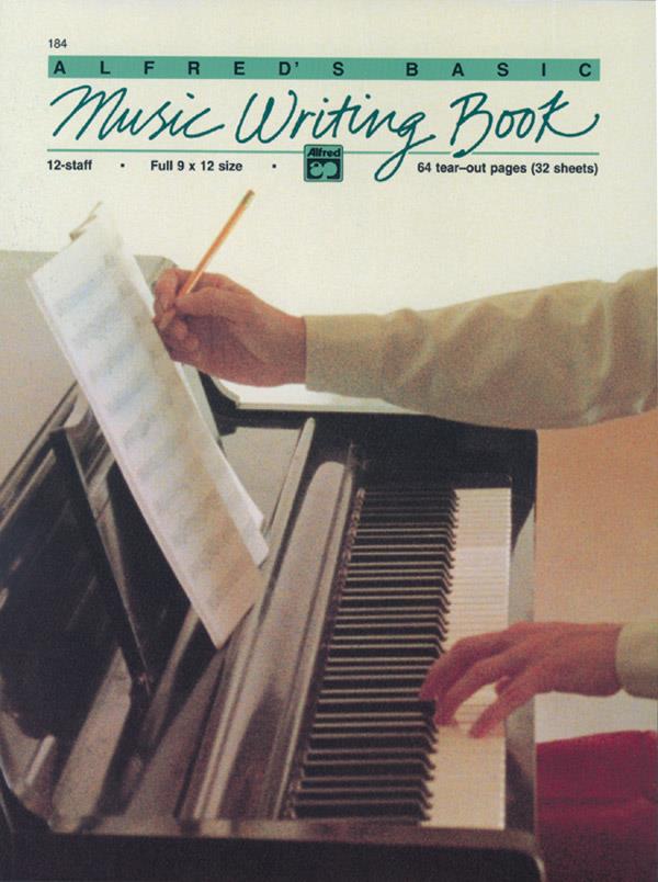 12 Stave Music Writing Book (9 x 12)