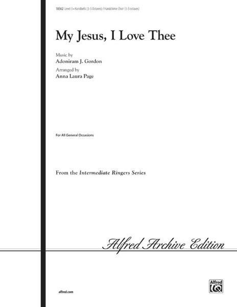 My Jesus, I Love Thee