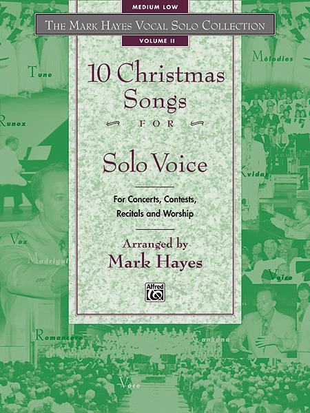 10 Christmas Songs fuer Solo Voice