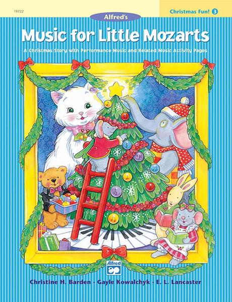 Music For Little Mozarts: Christmas Fun Book 3