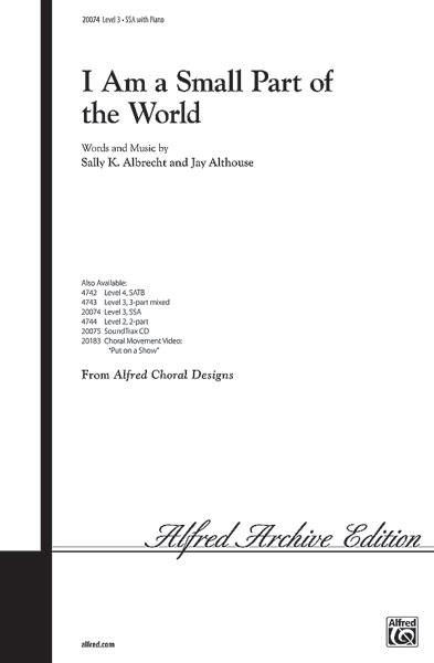 Sally K. Albrecht_Jay Althouse: I Am a Small Part of the World