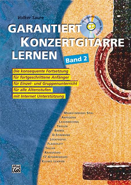 Garantiert Konzertgitarre lernen - Band 2