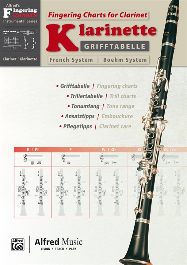 Fingering Charts Bb Clarinet French System