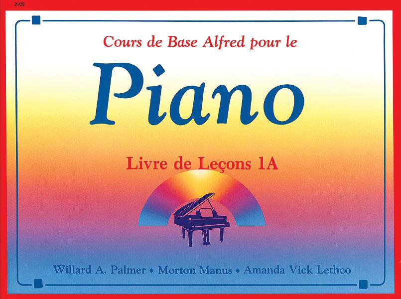 Alfred's Basic Piano Library Lesson 1A Frans