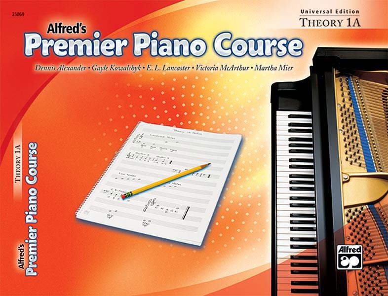 Alfred's Premier Piano Course Theory Book 1A
