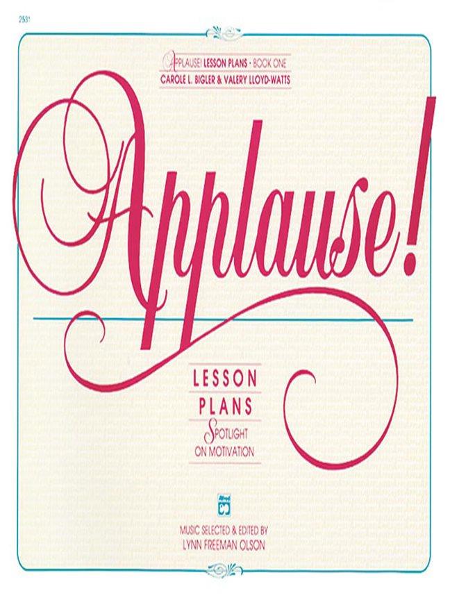Applause! Lesson Plans, Book 1