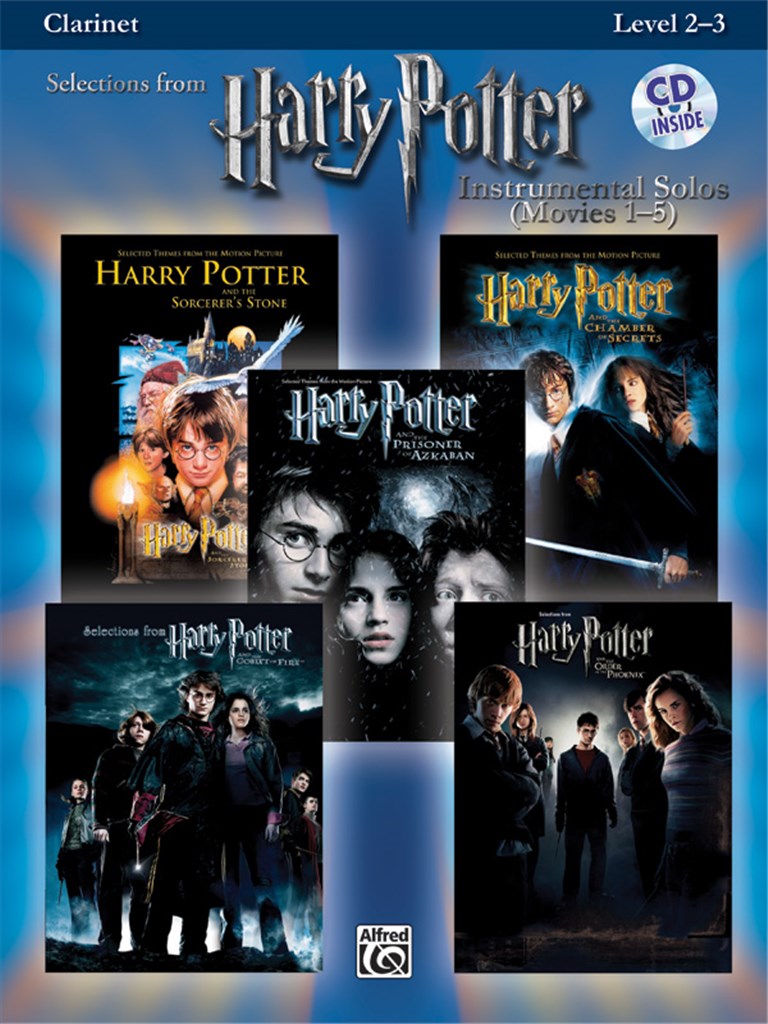 Harry Potter Instrumental Solos Movies 1-5 (Klarinet)