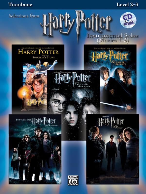 Harry Potter Instrumental Solos Movies 1-5 (Trombone)