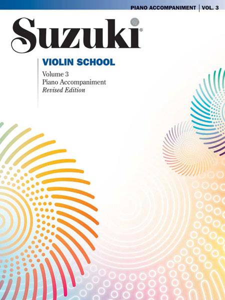 Shinichi Suzuki:  Violin School 3 (Pianobegeleiding)