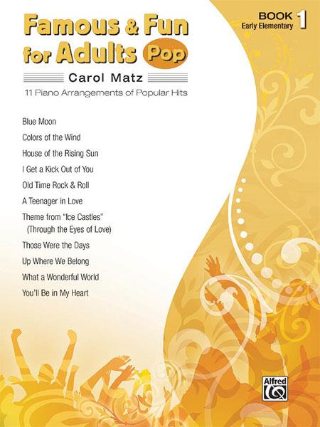 Carol Matz: Famous & Fun For Adults: Pop 1