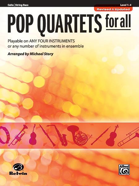 Pop Quartets For All (Cello)