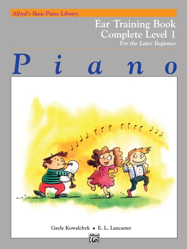 Alfreds Basic Piano Course - Ear Training Book Complete Levels 1