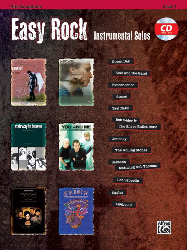 Easy Rock Instrumental Solos (Alto Saxophone)