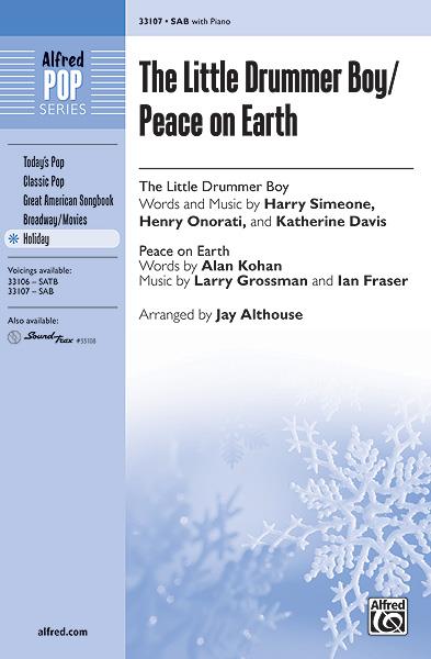 The Little Drummer Boy / Peace on Earth (SAB)