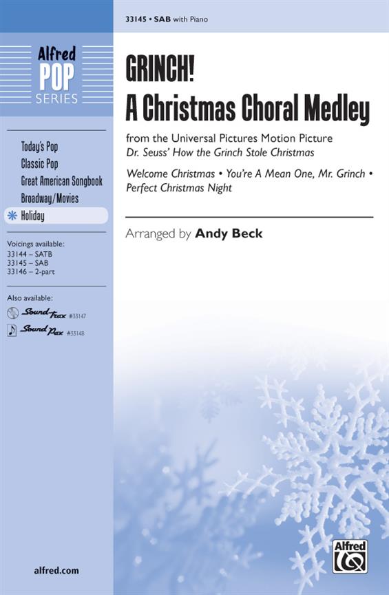 Grinch! A Christmas Choral Medley (SAB)