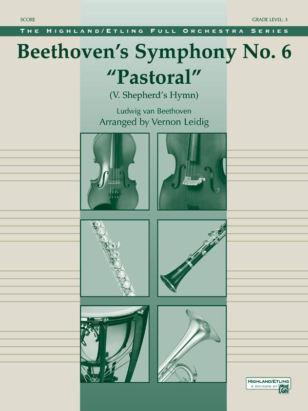 Beethoven: Symphony No. 6 Pastoral (Partituur Orkest)