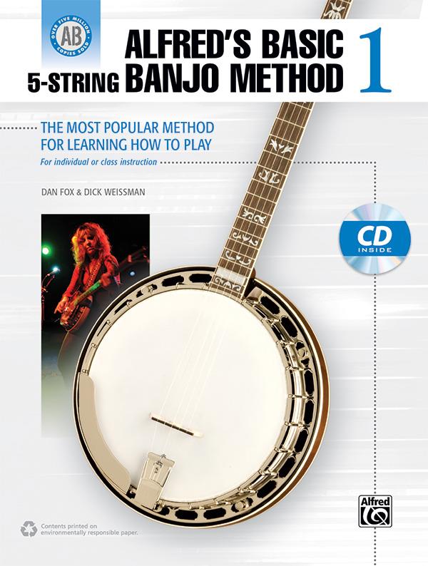 Alfred's Basic 5-String Banjo Method 1 (Plus CD)