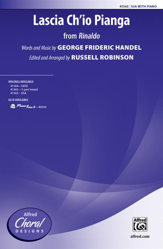 George Frideric Handel: Lascia Ch'io Pianga