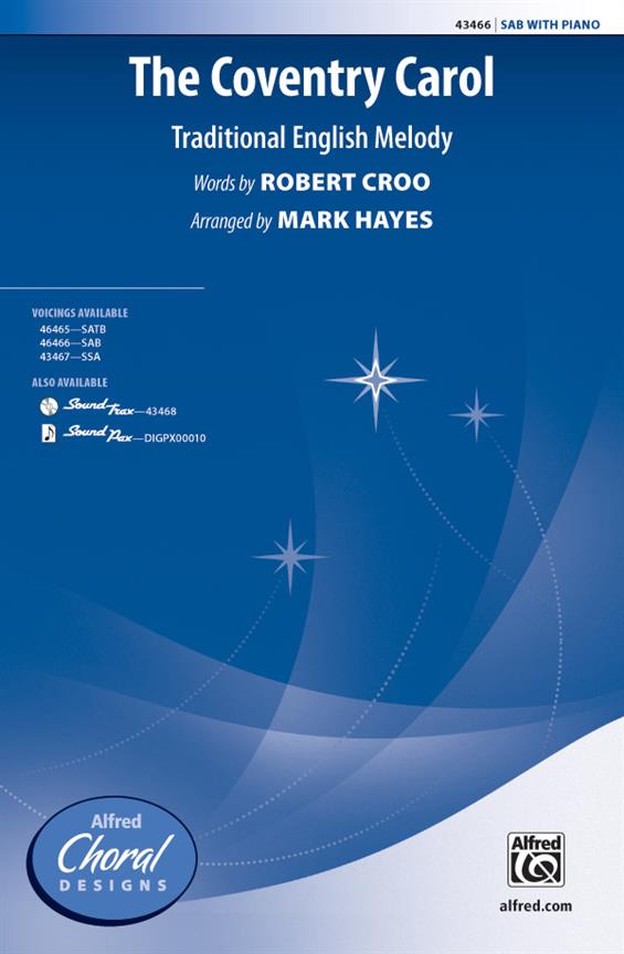 Robert Croo: The Coventry Carol (SAB)