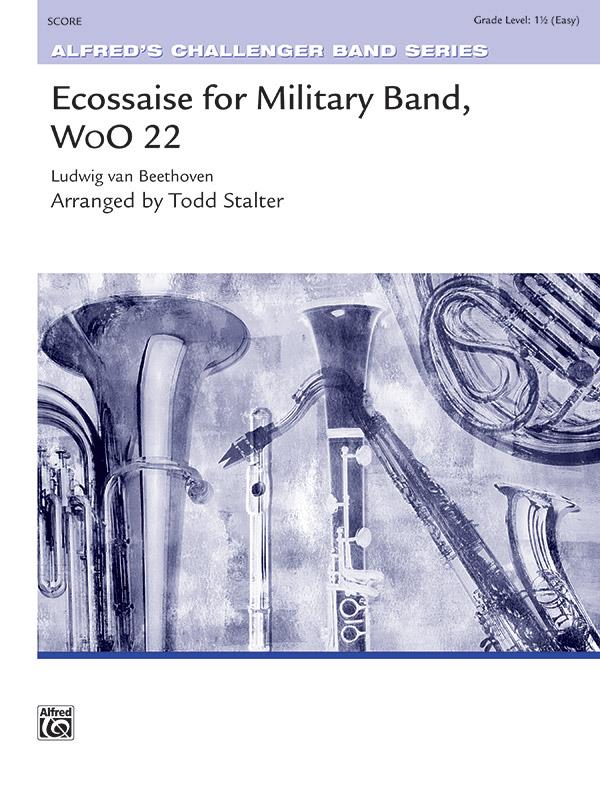 Ecossaise fuer Military Band, WoO 22 ( Partituur)